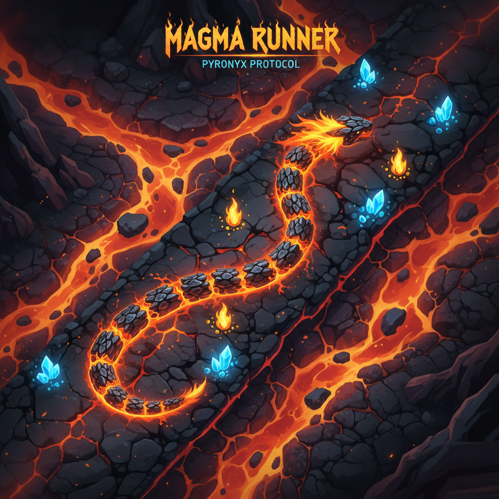 Magma Runner Game